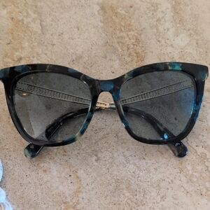 Roberto Cavalli Black and Teal Sunglasses